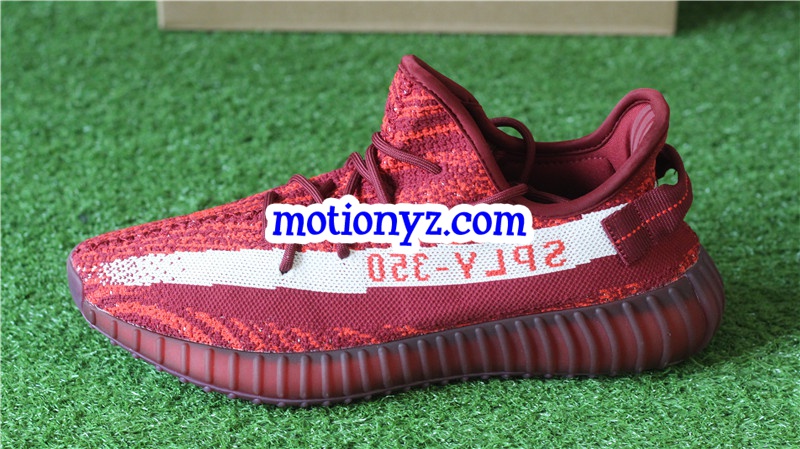 Adidas Yeezy Boost 350 V2 Teach Red Custom